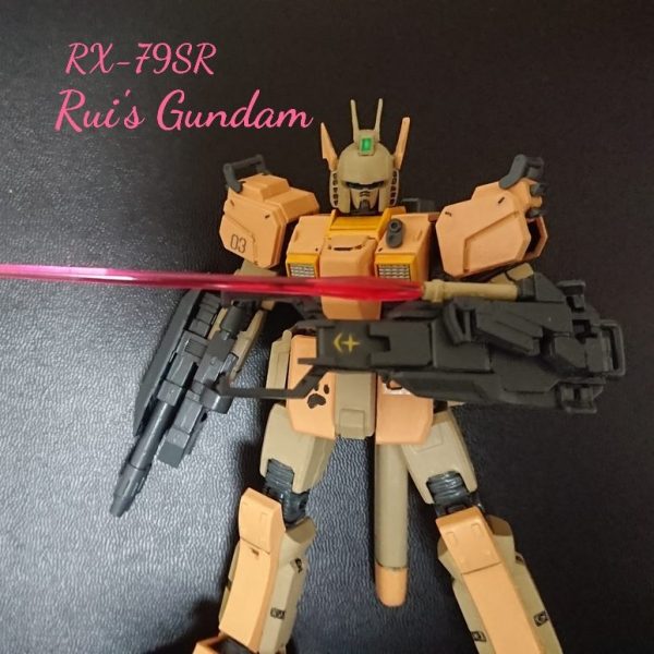 HG サンダーボルト　ガンダムS型　全塗装　改修品 陸戦型ガンダムS型・ガンプラ改造作品まとめ｜サンダーボルト