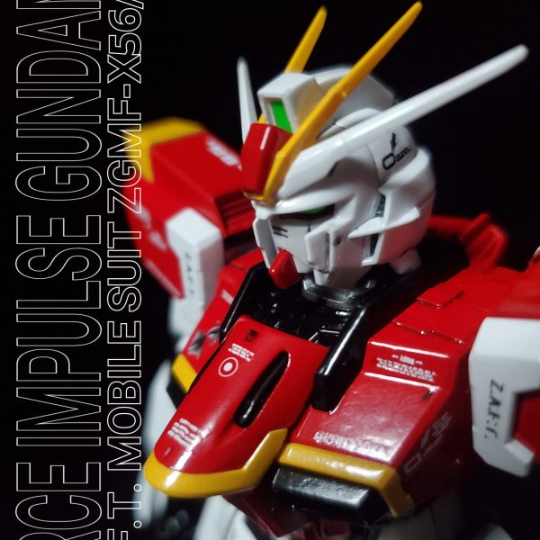 フォースインパルスガンダムレッド仕様