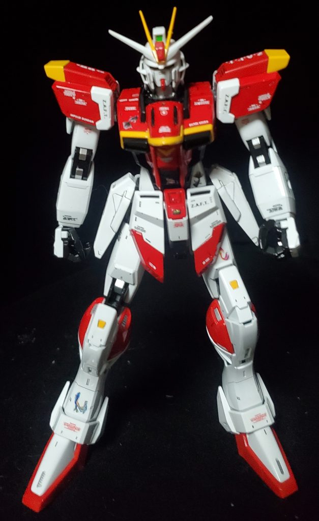 レッド多めで光沢仕上げしました。大体マット仕上げするのでたまにはと・・・