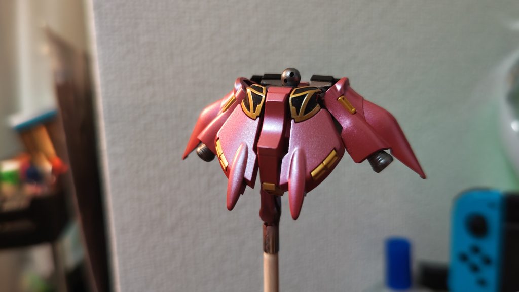 HGなのにパーツ分けが細かいキットですね!いつかRGも挑戦したい!