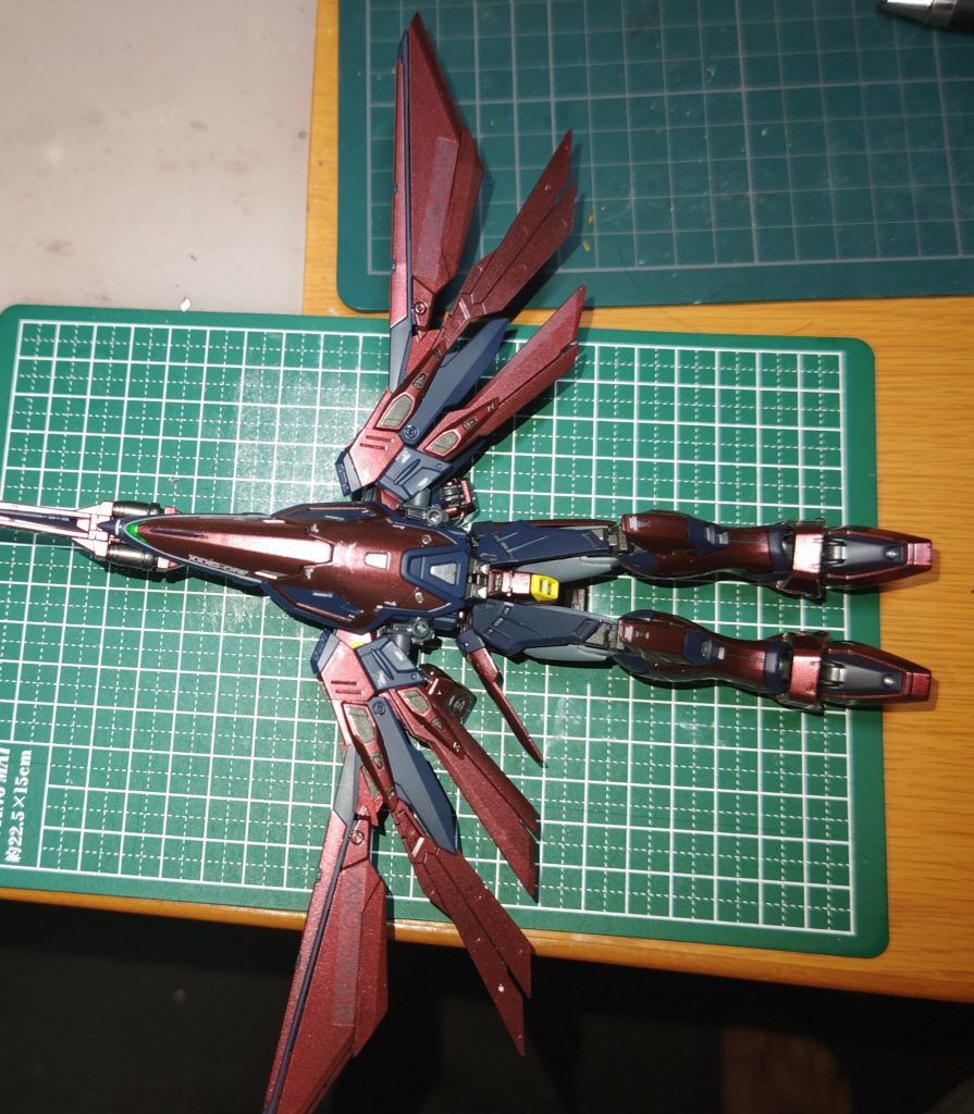 ウィングバード形態羽の配色も割と気に入ってます