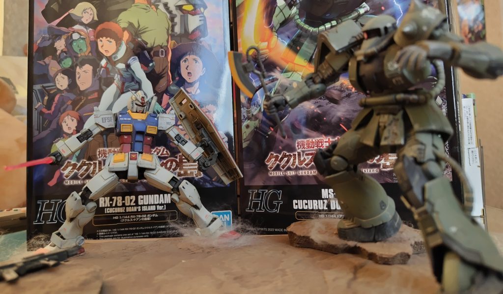 RX78-2側のジオラマです♪