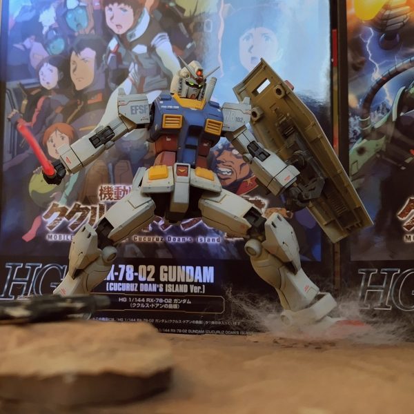 意外とそれっぽい！“ククルス・ドアンの島”の簡単ジオラマ♪