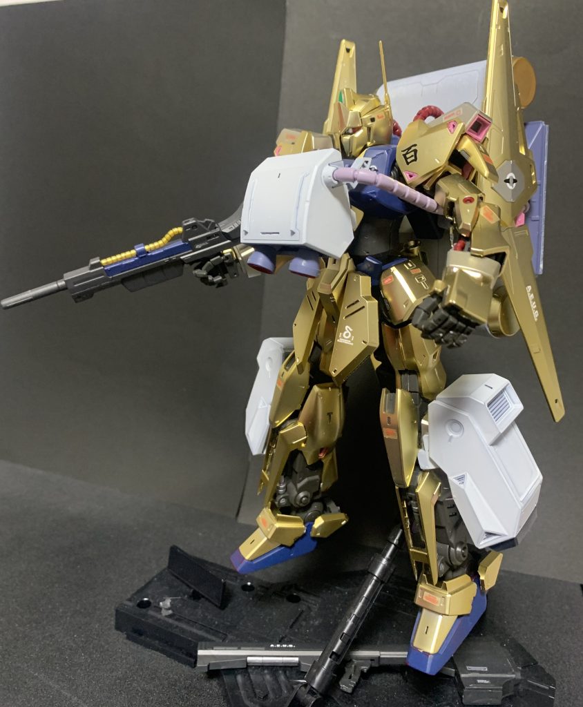 組み方が悪いのかなんだかしっかりと装着出来なくて誤魔化してますw