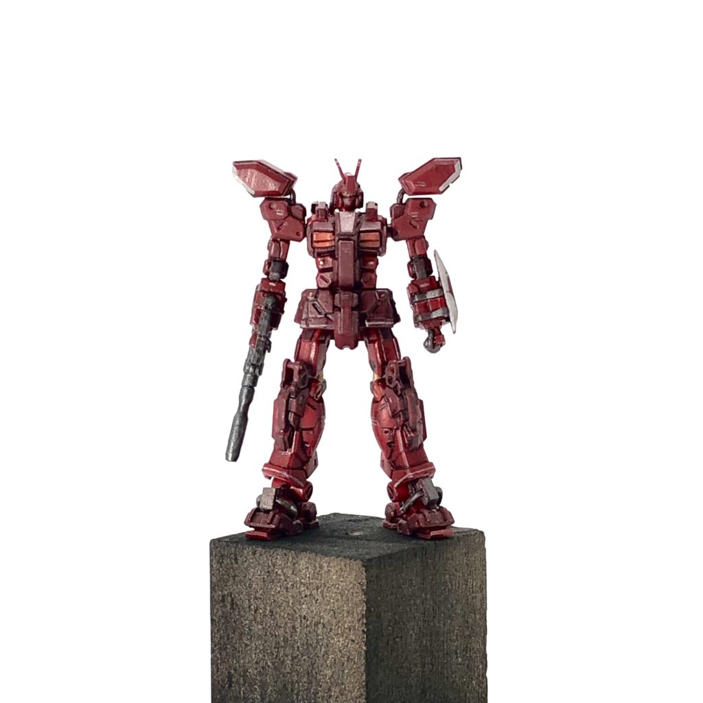 まえパーフェクトガンダム3「レッドウォーリア」作りました。
