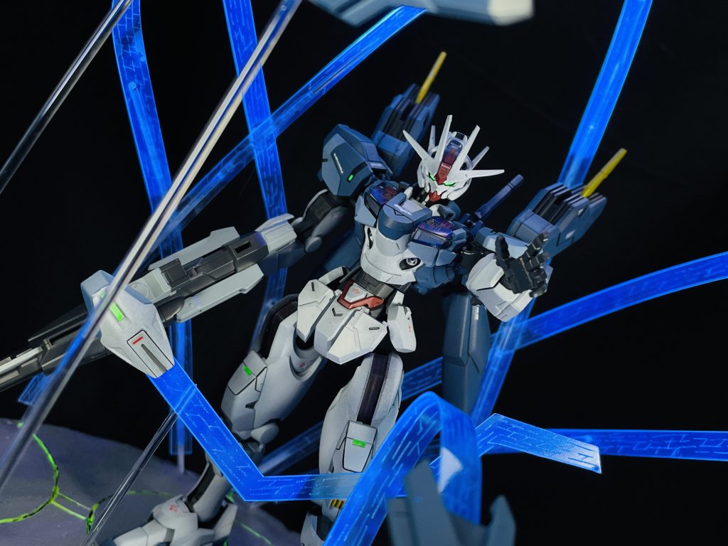 ガンダムエアリアル改修型　飛び交うガンビット！–3枚目/制作者：clover@aniki1109