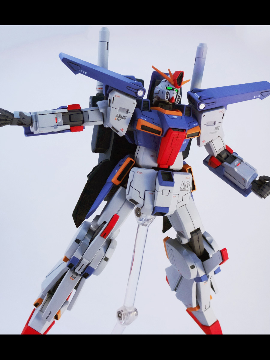 HGUC ZZガンダム 改修塗装済み ガンプラ 完成品 - プラモデル