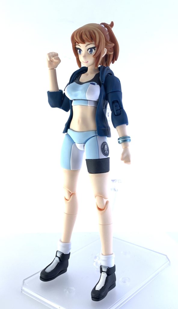 (部分塗装)Figure-rise Standard BUILD FIGHTERS TRY ガンダムベース限定 ホシノ・フミナ[ガンダムベースカラー]–2枚目/制作者：@akiatom