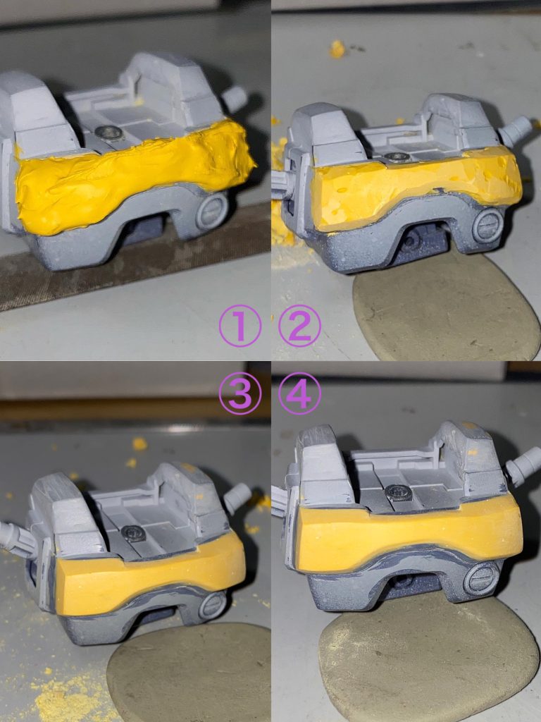 肩と胸のボリュームアップ状況。