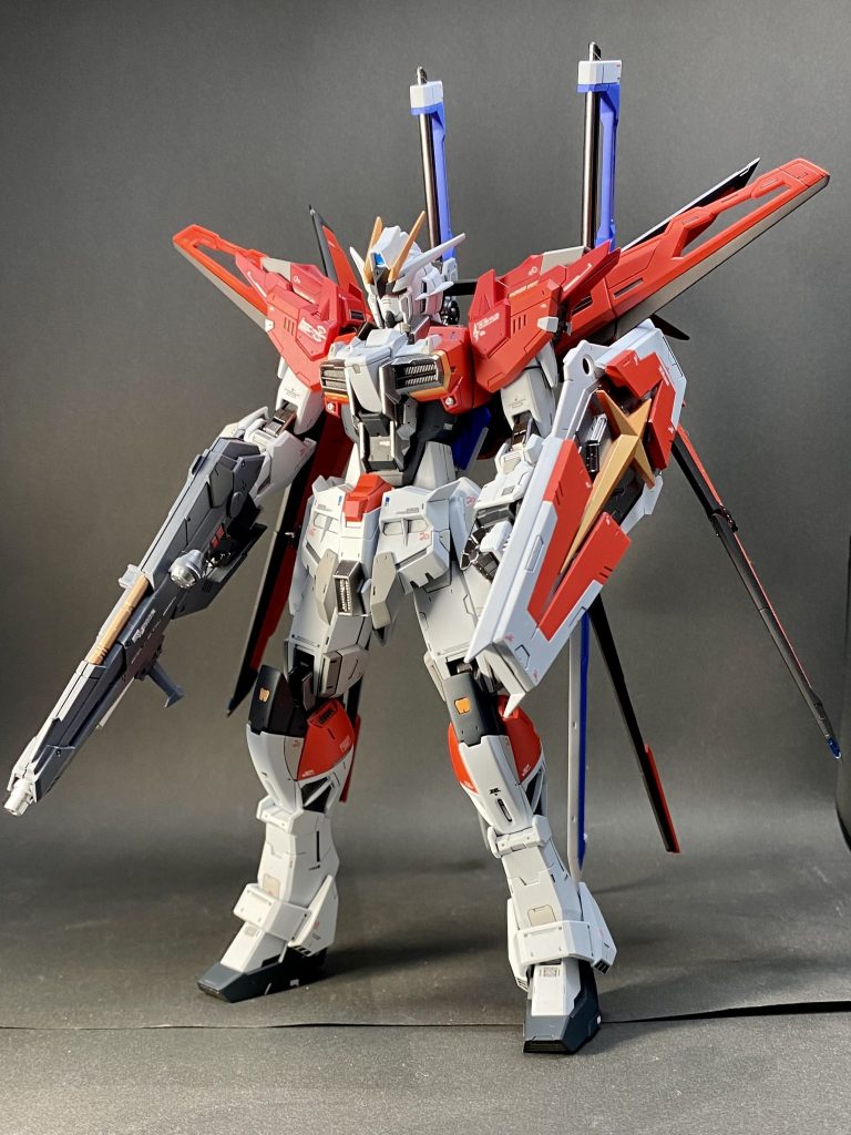 一応ビームライフルも塗装しました。