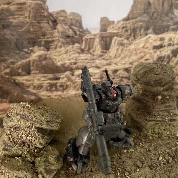 ガンダムアーティファクトドムトローペンジオラマ