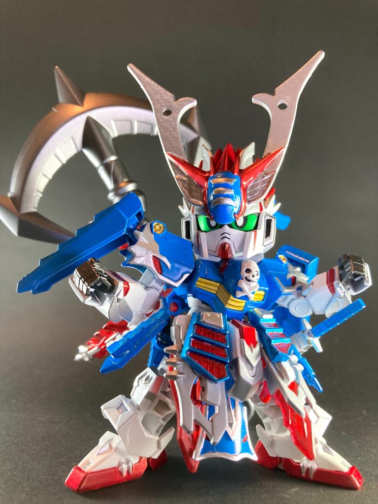 【SDWヒーローズ】武慶クロスボーンガンダムX3–5枚目/制作者:ひとらたん