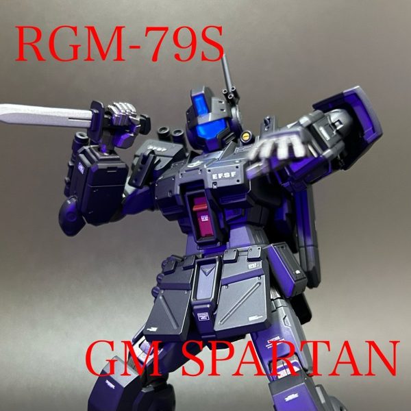 RGM-79S ジム・スパルタン(ブラックドッグ隊所属機)
