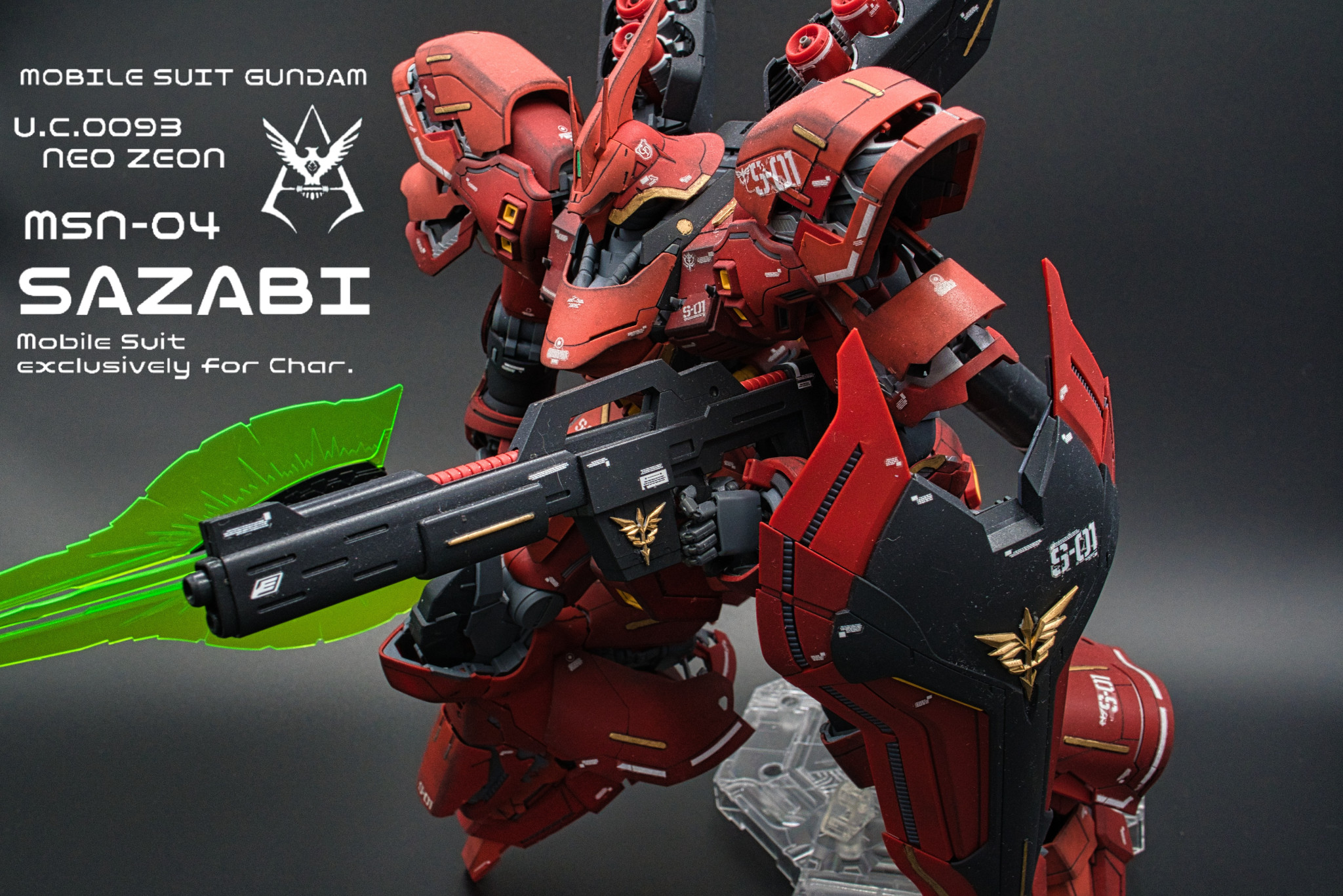 MG 1／100 MSN-04サザビー Ver.Kaパステルシャドウ仕上げ-