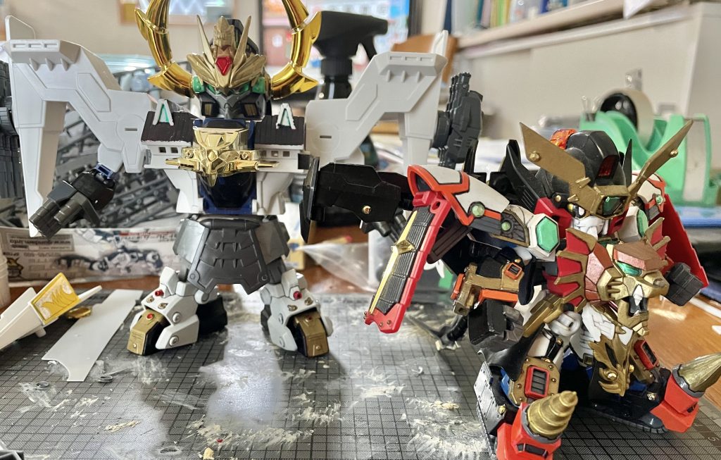 改修途中最終、この形に落ち着きました。