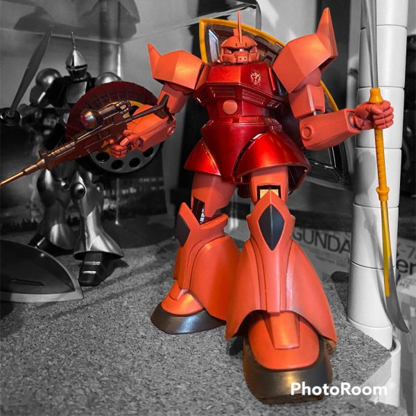 HGシャア専用ゲルググ　素組