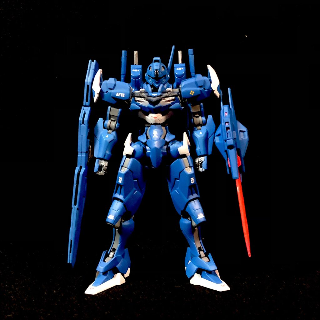まえガンダムルブリス作りました。