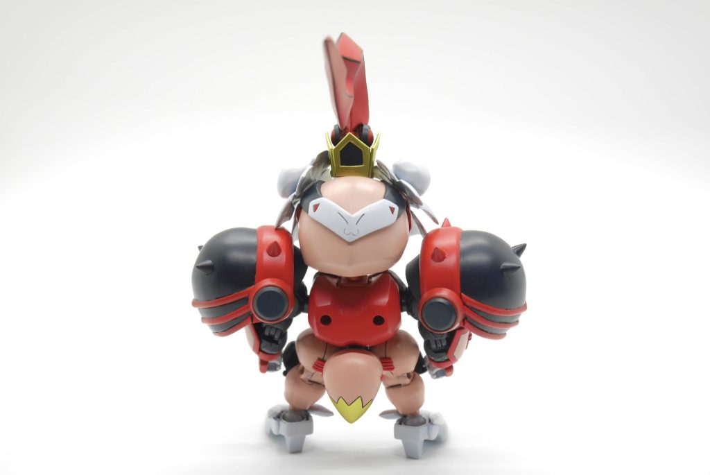 SDガンダム戦国伝メモリアルブックに掲載されている設定画とゲーム画面を参考にしました、背面もしっかり再現出来ていると思います。