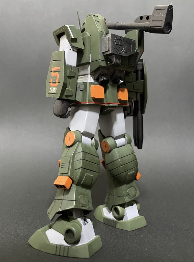 旧キット1/144フルアーマーガンダム–3枚目/制作者：awa