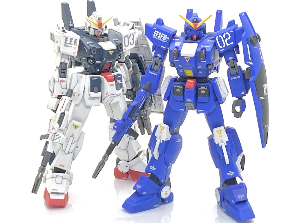 HGUC No.77 RX-79BD-2 ブルーディスティニー2号機｜ウサ男さんの