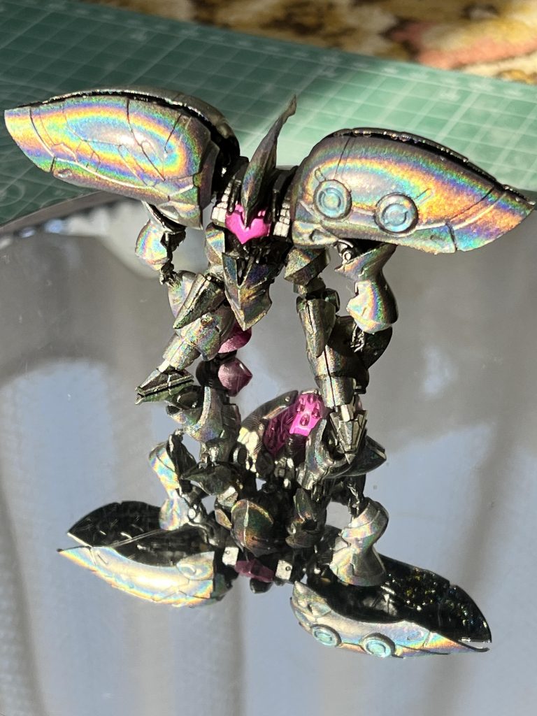 いいレインボー感が出ました😆