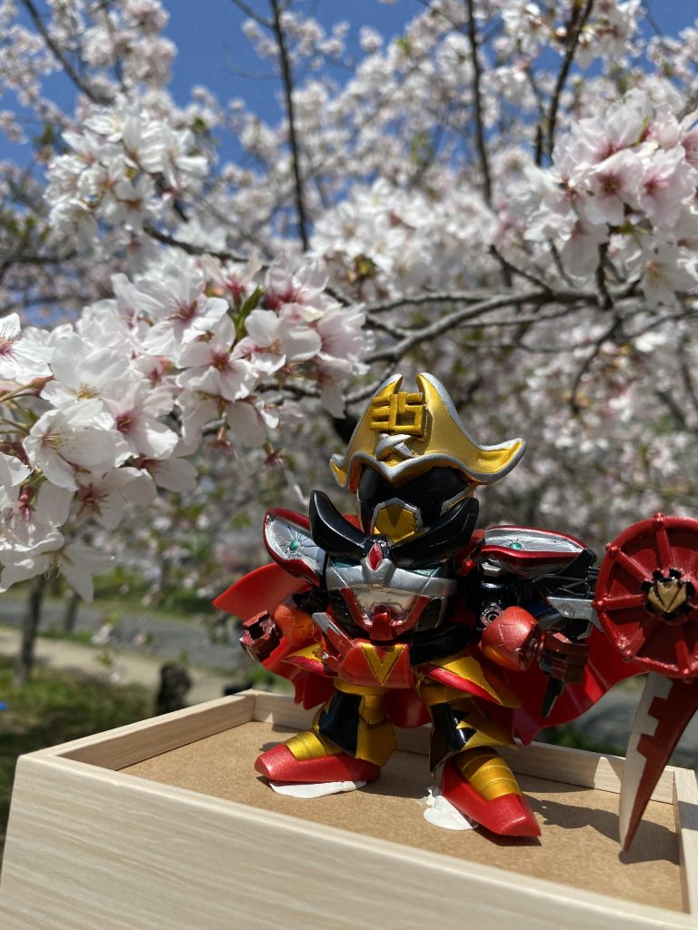 花見にも連れていきました。