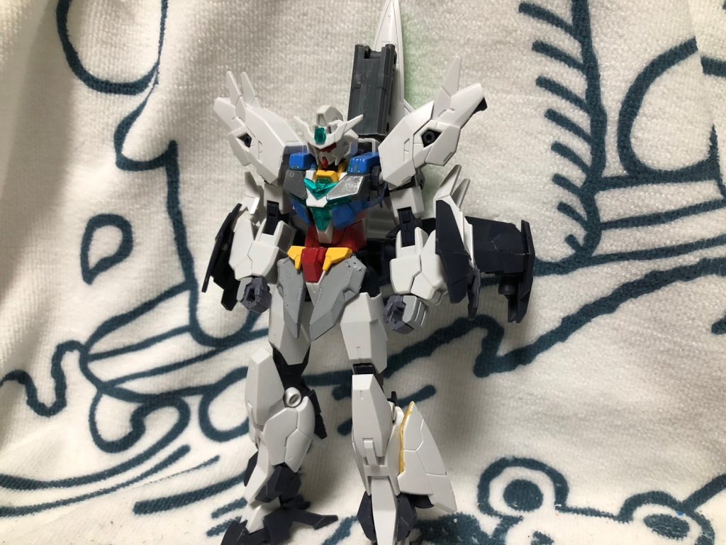 次、太もも部だが、サタニクスアーマーの一部を使いスラスターを増加腕にマーズフォーからクローを追加