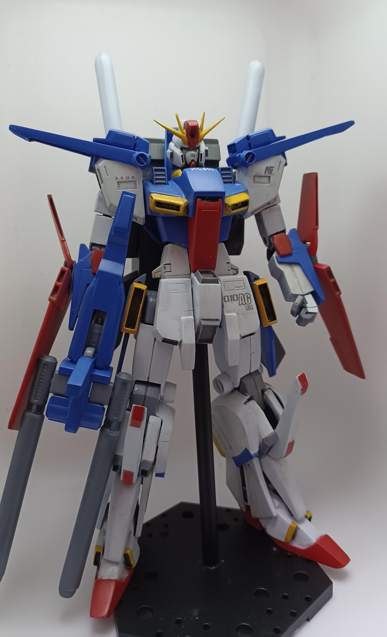 旧キット 1/100 ZZガンダム｜makaさんのガンプラ作品｜GUNSTA（ガンスタ）