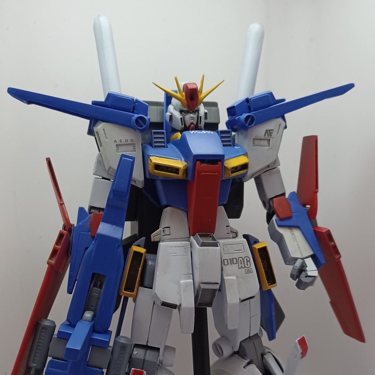 旧キット 1/100 ZZガンダム｜makaさんのガンプラ作品｜GUNSTA（ガンスタ）