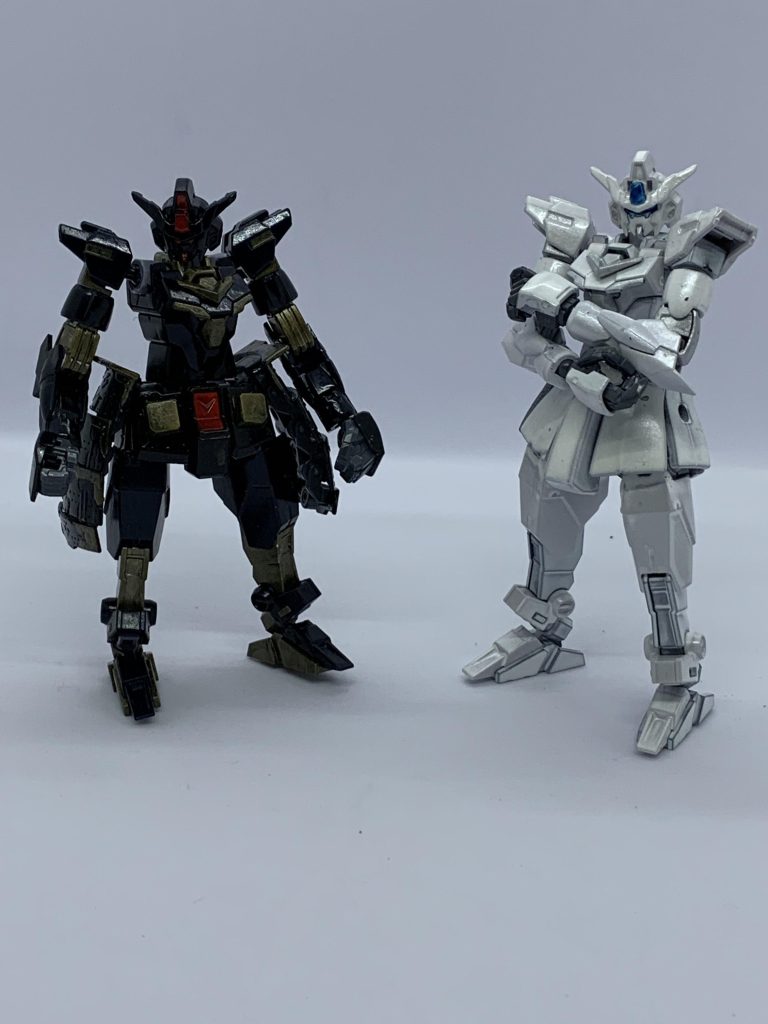 という訳でコアガンダムアコンプリスとコアガンダムコルージョンでした。偏光塗料に挑戦したかったのもあります。味方はとりあえず出揃ったのであとは各アーマー、強化フォームにあたるものの作成ですね。敵キャラももう1人加わればとりあえずメインは出揃うのであと少しです。