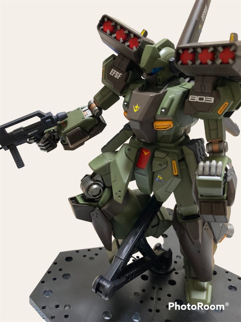 ライフル持たせましたこっちはバズーカです