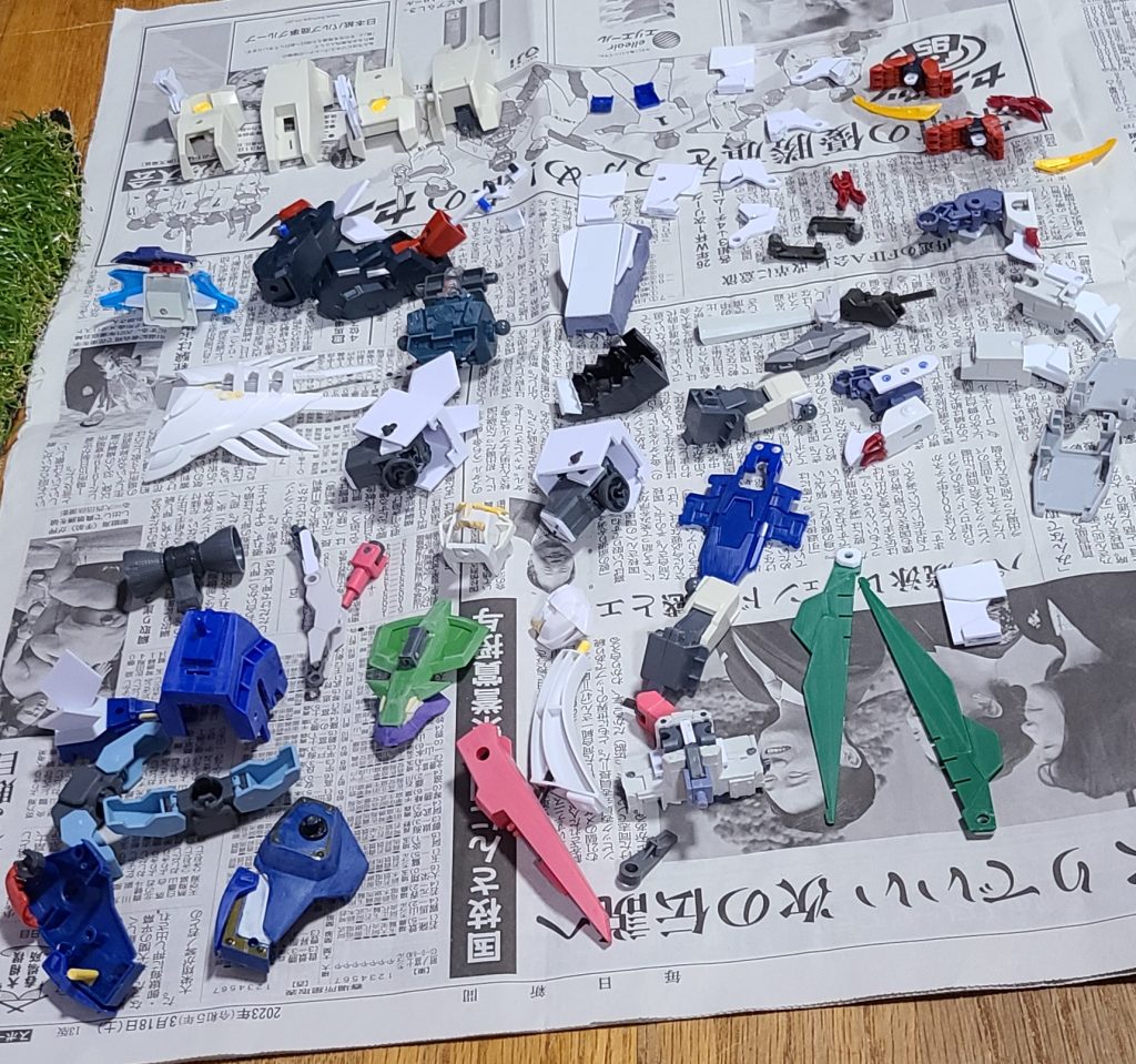 パーツが多かったです( ・∀・)