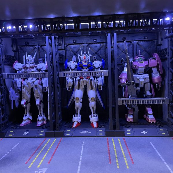 百均オールスター素材で作った水星格納庫