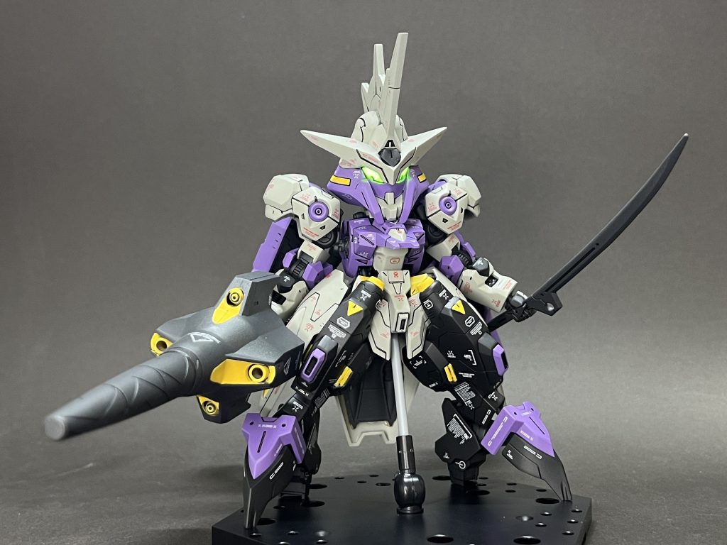 SDガンダムキマリスヴィダール–4枚目/制作者：@konboku1225
