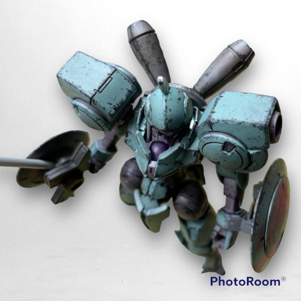 肩まわりの塗装剥げ表現がお気に入りです。