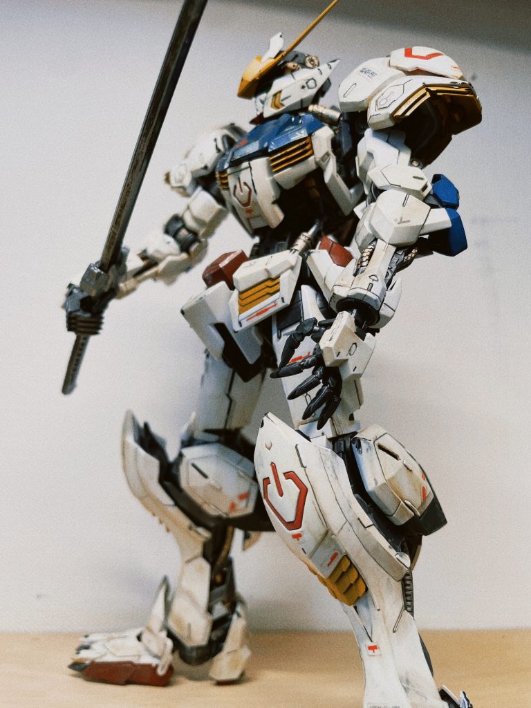 どこから見てもカッコいい。ウェザリングマスターはいまいち上手く使えなかったので、ほとんど適当に筆で汚してます。