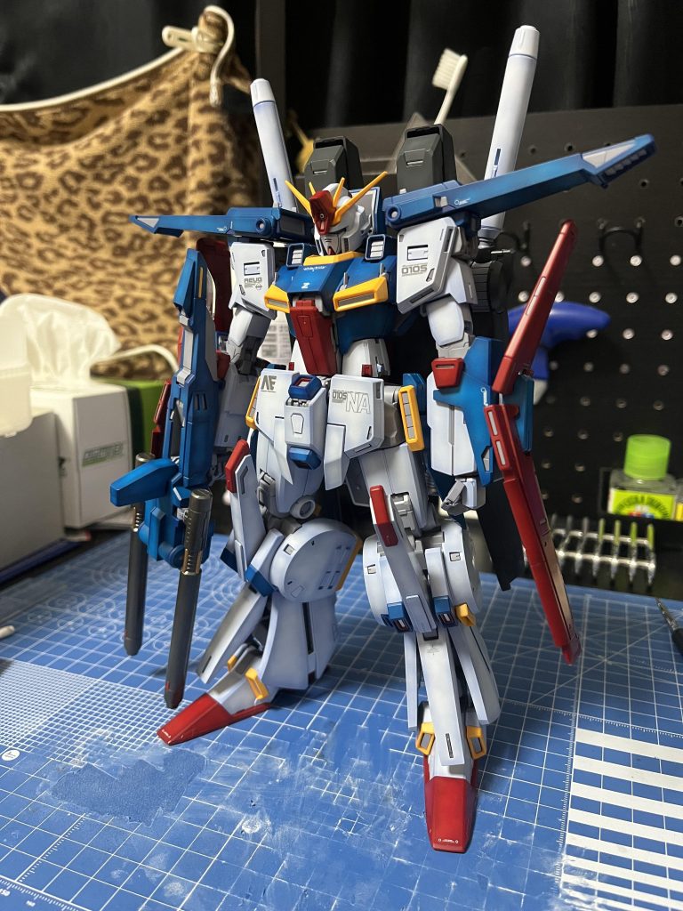 ダブルビームライフルを持たせ忘れてました💦