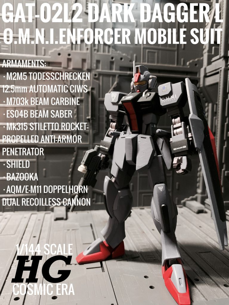 トプ画の全体写真で〆。ご覧いただきありがとうございました。カラーレシピ本体色:ファレホメカカラーファントムグレー本体黒部分:アトムハウスペイントつや消し黒関節色:ガンダムマーカーヘビーガンメタリック頭部バイザー:ファレホメカカラーゴールド