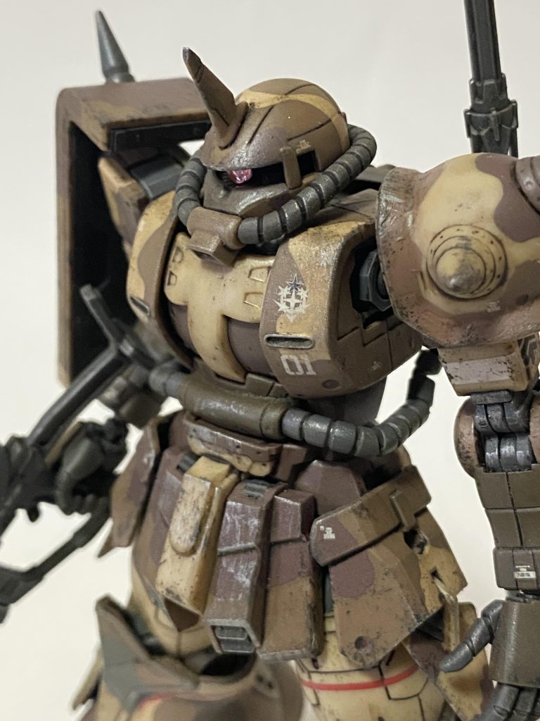 MS-06GD 高機動型ザク 地上用 エグバ–2枚目/制作者：シオカラ