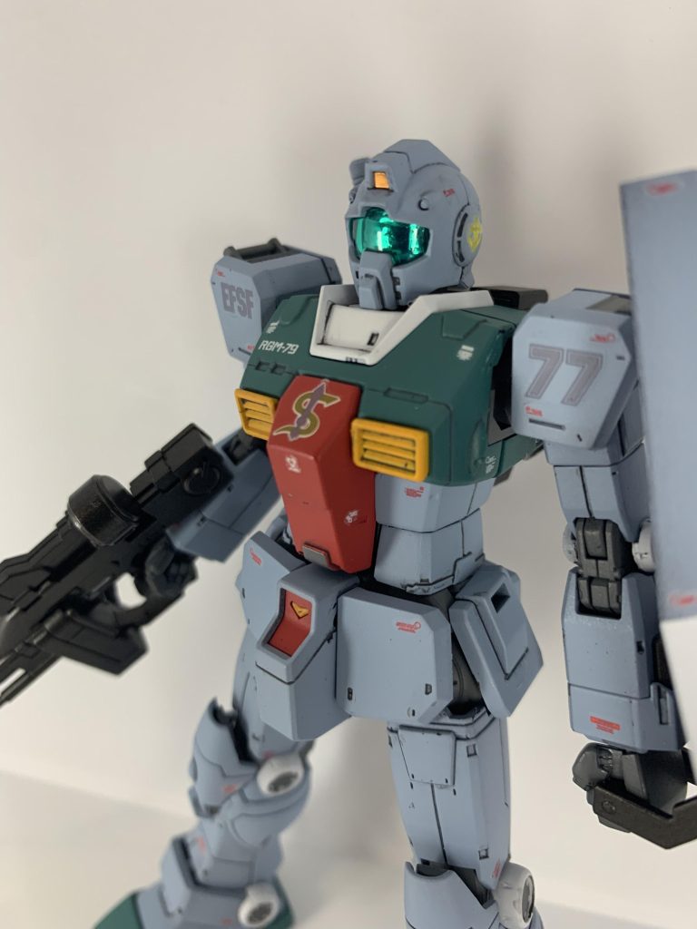 HGジム（スレッガー搭乗機）–5枚目/制作者：モフモフゴロー