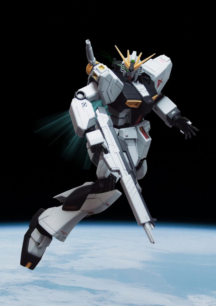 EG　νガンダム–3枚目/制作者：にんにく太郎