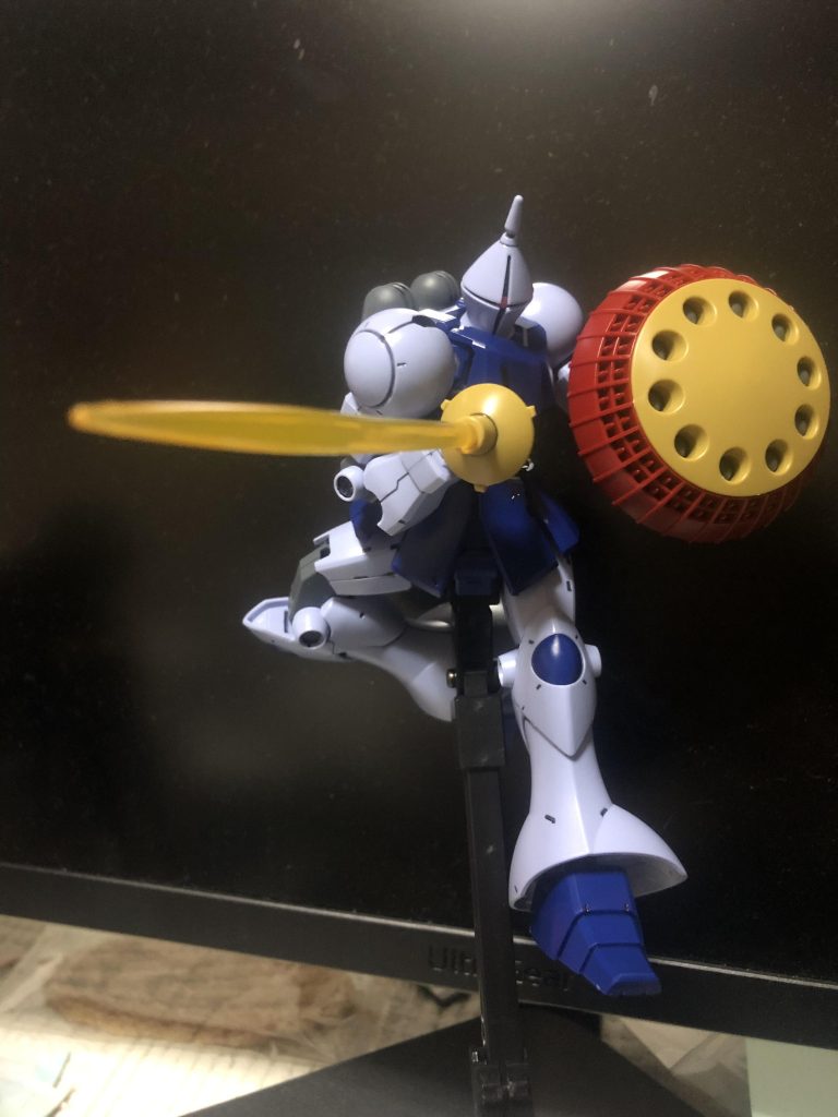 可動域が思ってた以上に自由度が高くて、これで1000円ちょいというコストパフォーマンスの高さにウットリしてましたw