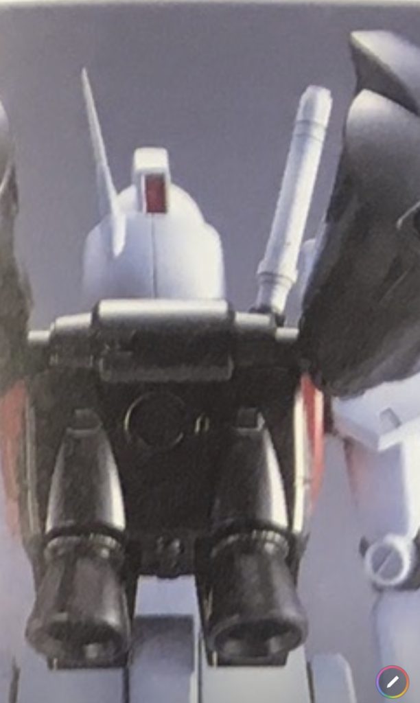 拘りのビームサーベルの部分ですwもうお分かりですね?!