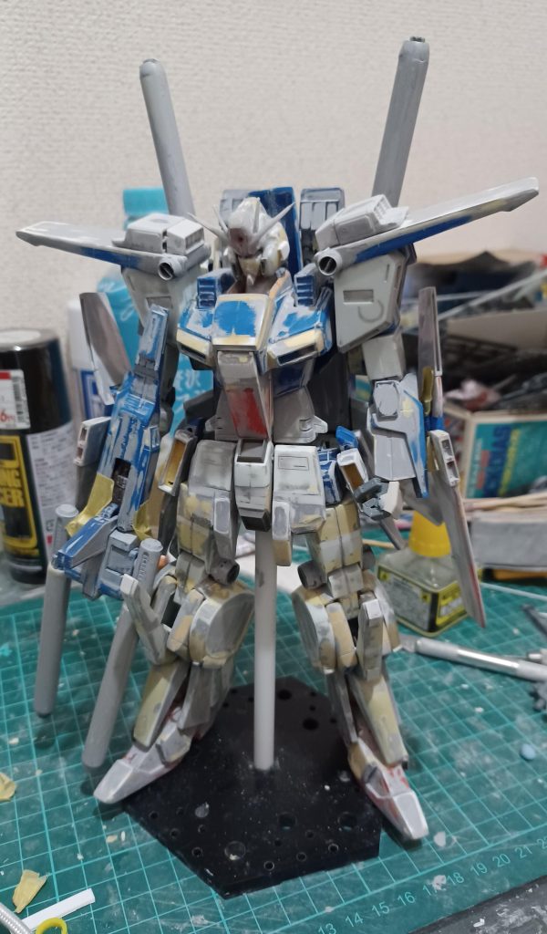 デカいので表面処理も大変