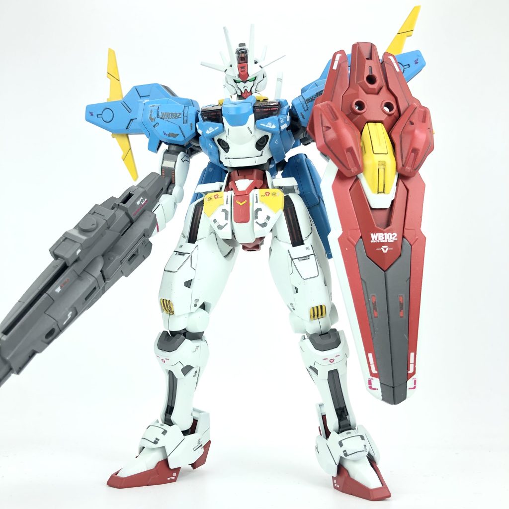 エアリアル改修型ver.RX-78-2オマージュ–4枚目/制作者：@plamocross