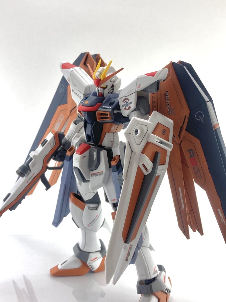 ミゲル専用フリーダム–4枚目/制作者：レン@筆塗り部分塗装