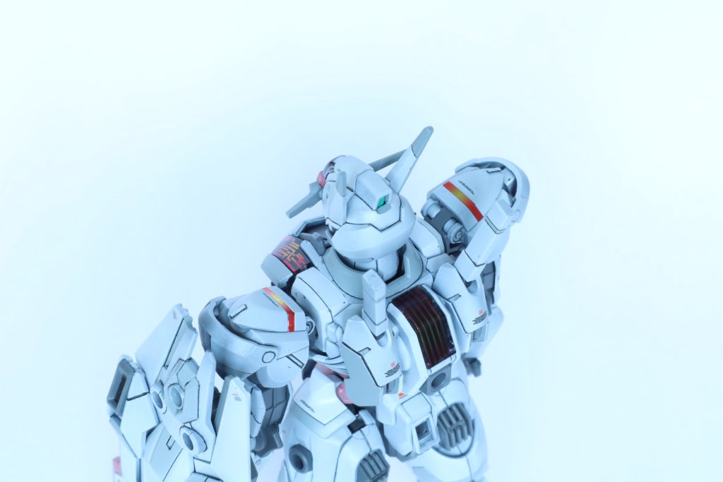 最後までご覧いただきありがとうございました。塗装レシピ本体ホワイト1  ディアクティブホワイト本体ホワイト2 エアクラフトグレー本体ピンク ジャスティスピンク関節 ニュートラルグレースラスター グレーライフル RLM74グレーグリーン