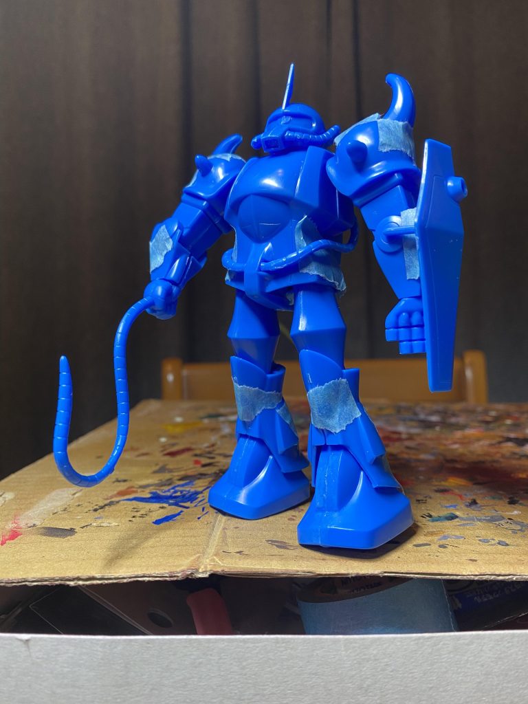 仮組でもいい感じのポーズです