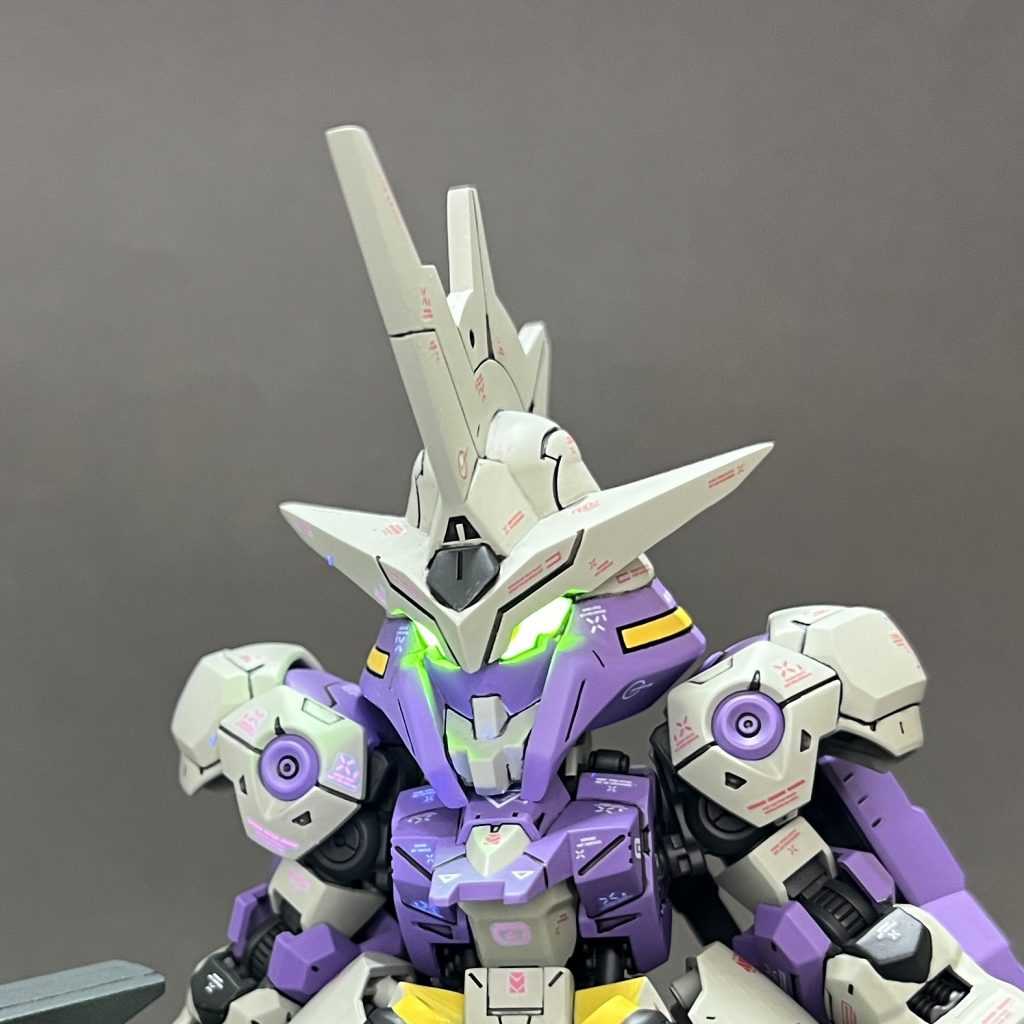 顔のアップですラストにして結構イケメンに仕上がったと思います以下製作内容です