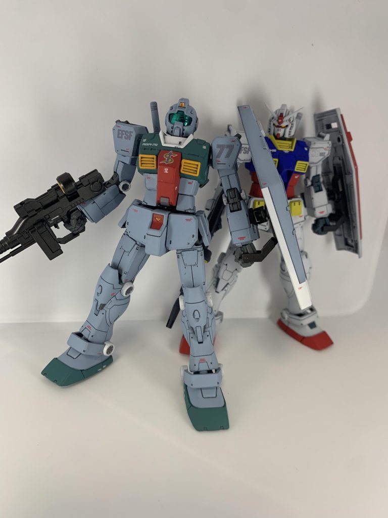 HGジム（スレッガー搭乗機）–9枚目/制作者：モフモフゴロー